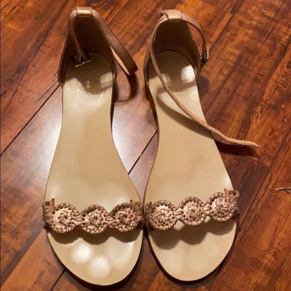 Rose gold Daphne sandal